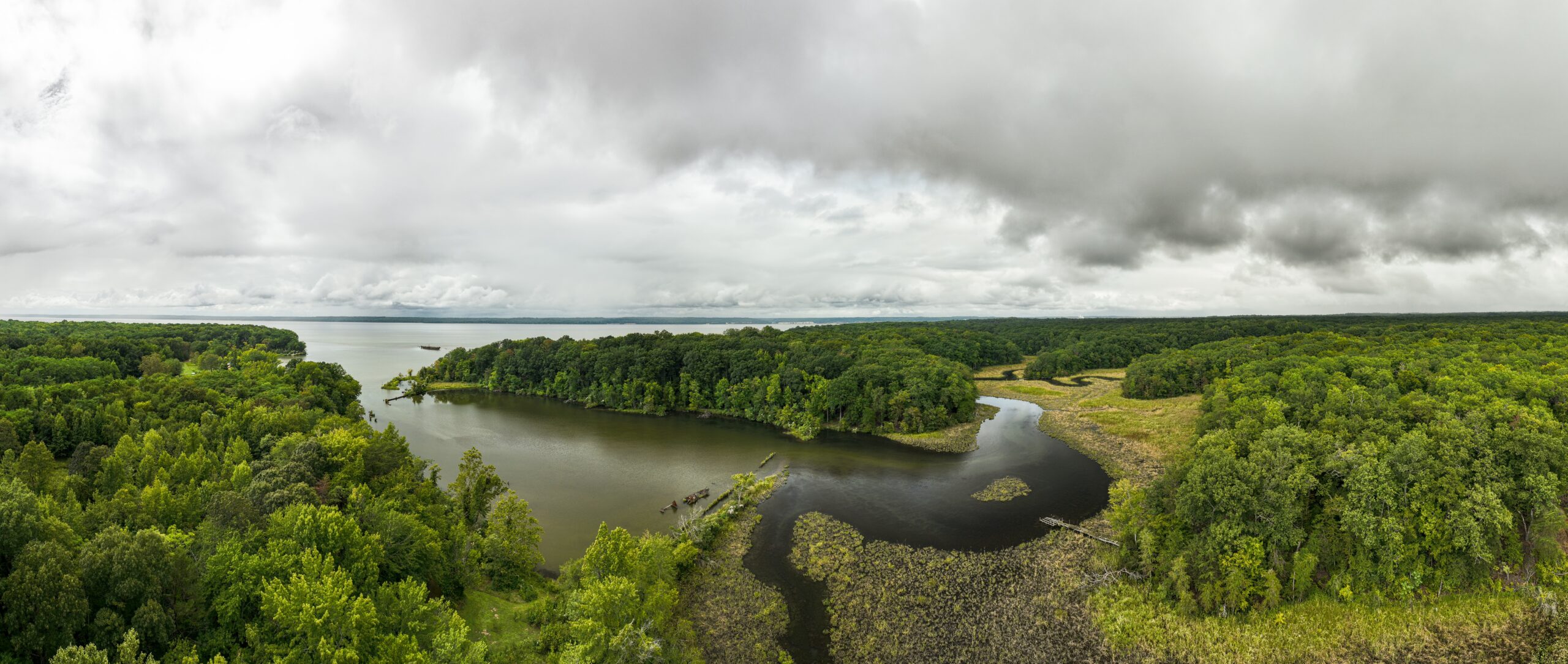 Birds eye view of the burning basin (Nick Zachar/NOAA).